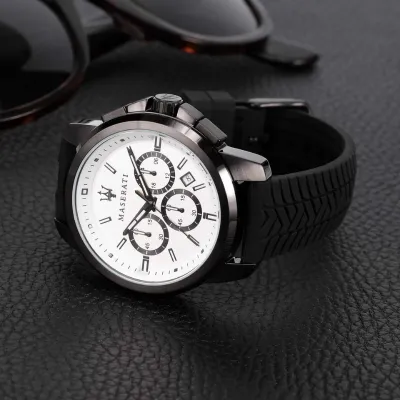 Maserati Successo Chronograph Men's Black Watch